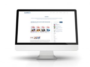Surefoot website portfolio page
